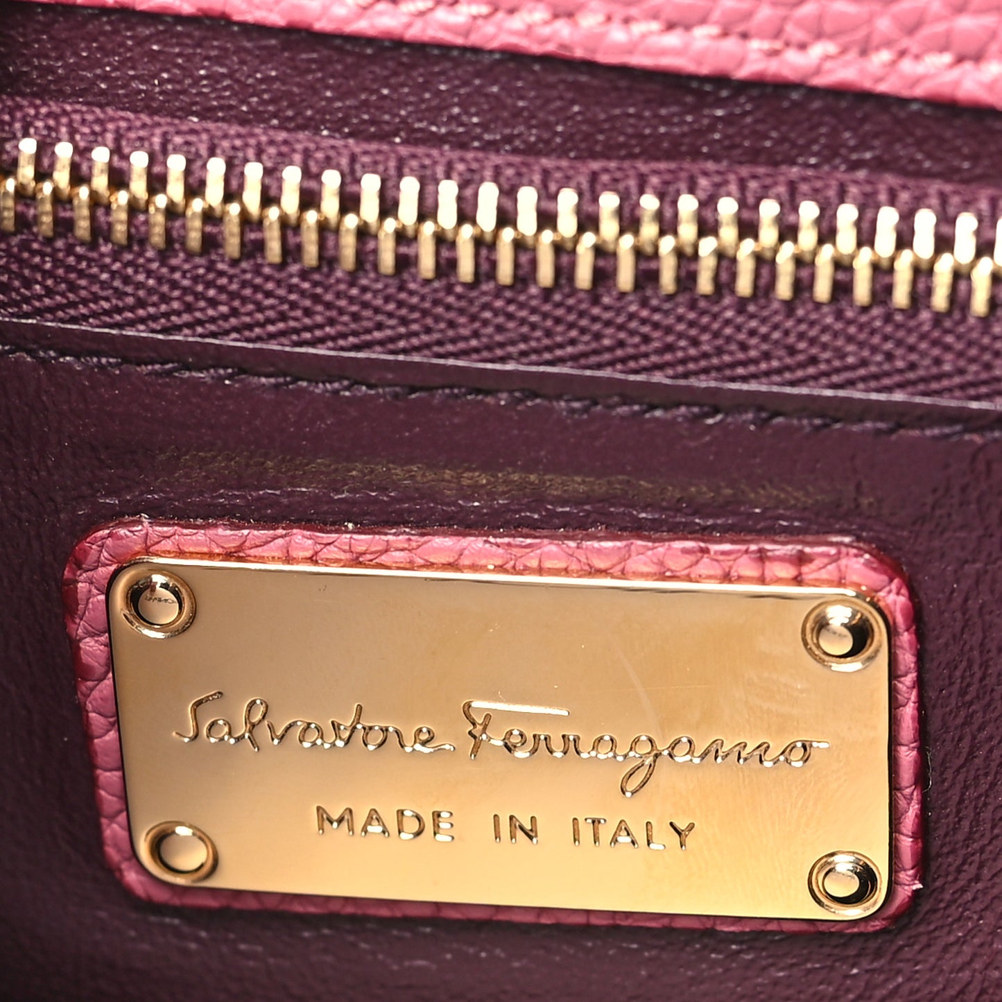 Calfskin Lotty Satchel Griotte