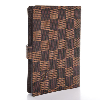 Louis Vuitton Damier Ebene Small Ring Agenda Cover 3 of 7