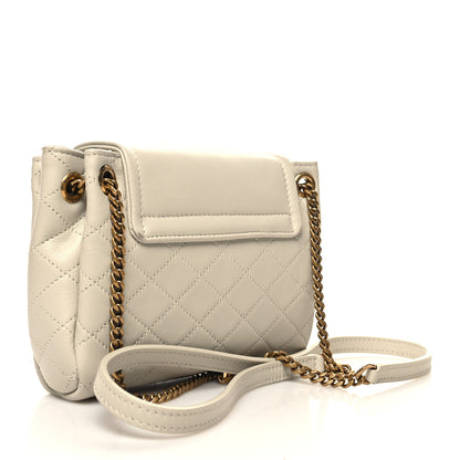 Saint Laurent Lambskin Quilted Monogram Mini Nolita Crema Soft 3 of 12