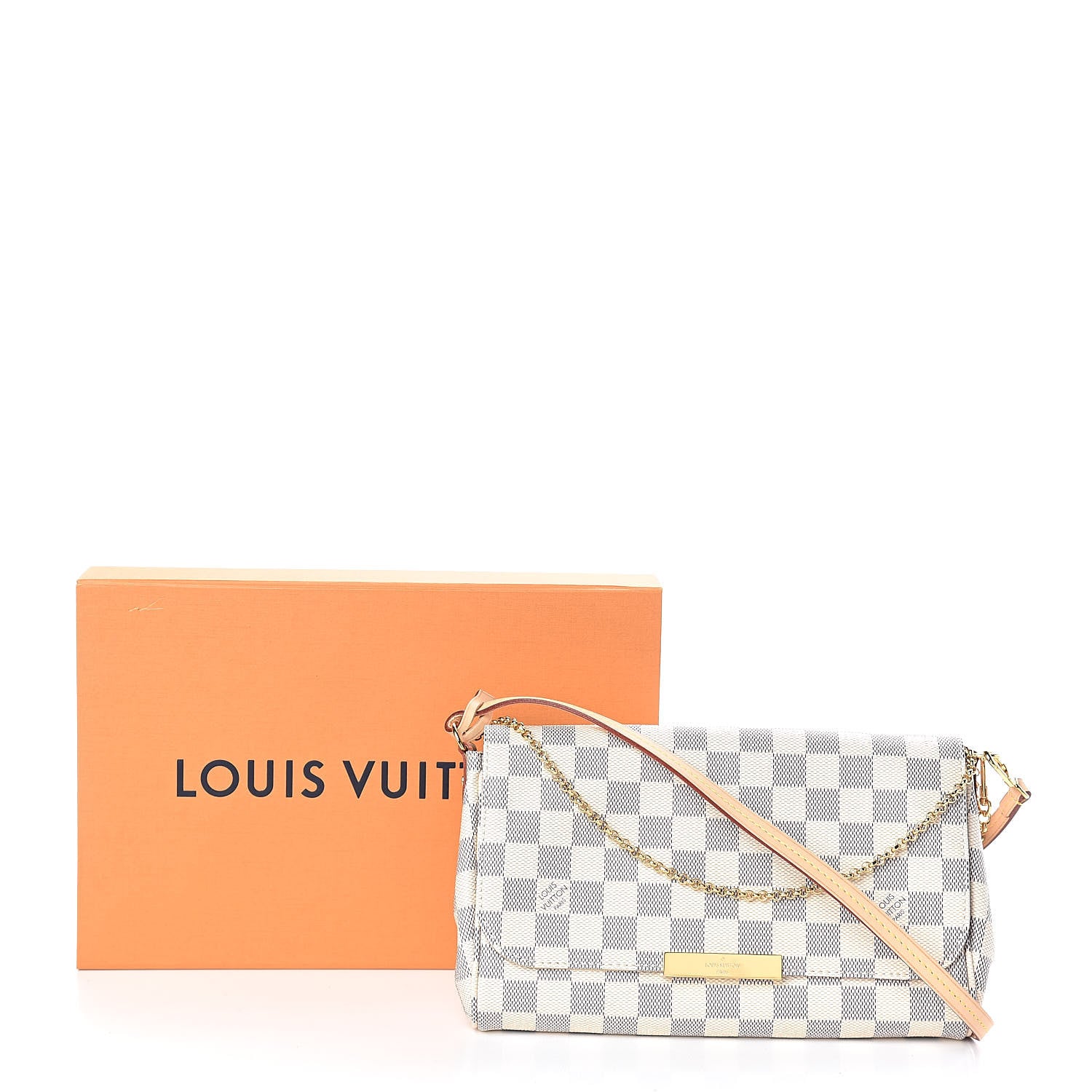 Louis Vuitton Damier Azur Favorite MM 10 of 10