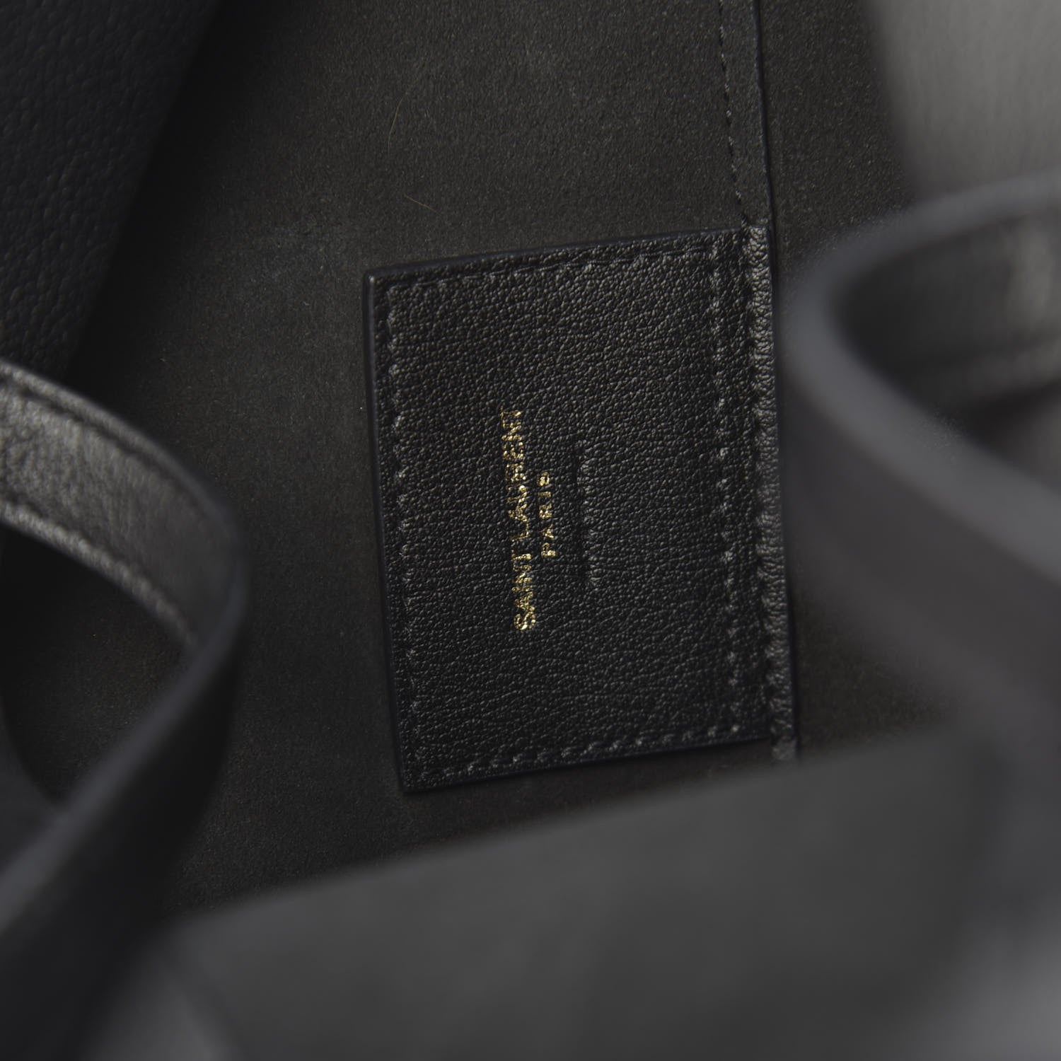 Saint Laurent Calfskin Large Shopping Tote Black 6 of 14