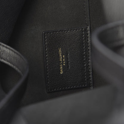 Saint Laurent Calfskin Large Shopping Tote Black 6 of 14