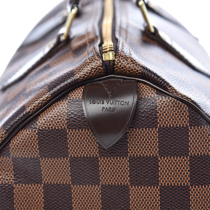 Louis Vuitton Damier Ebene Speedy 30 7 of 14
