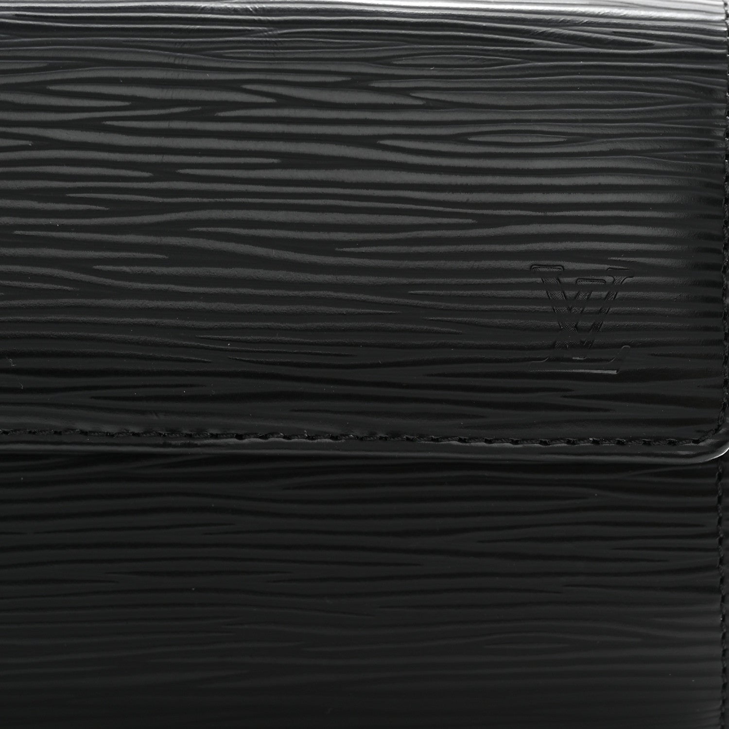 Louis Vuitton Epi Sarah Wallet Black 8 of 10