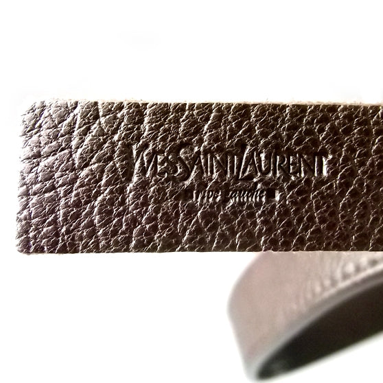 Leather Reversible Tote Gold/Brown