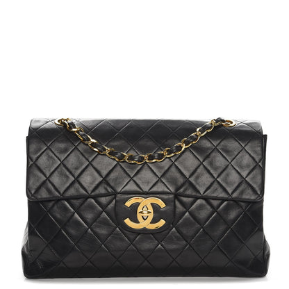 Chanel Lambskin XL Jumbo Flap Black 1 of 18