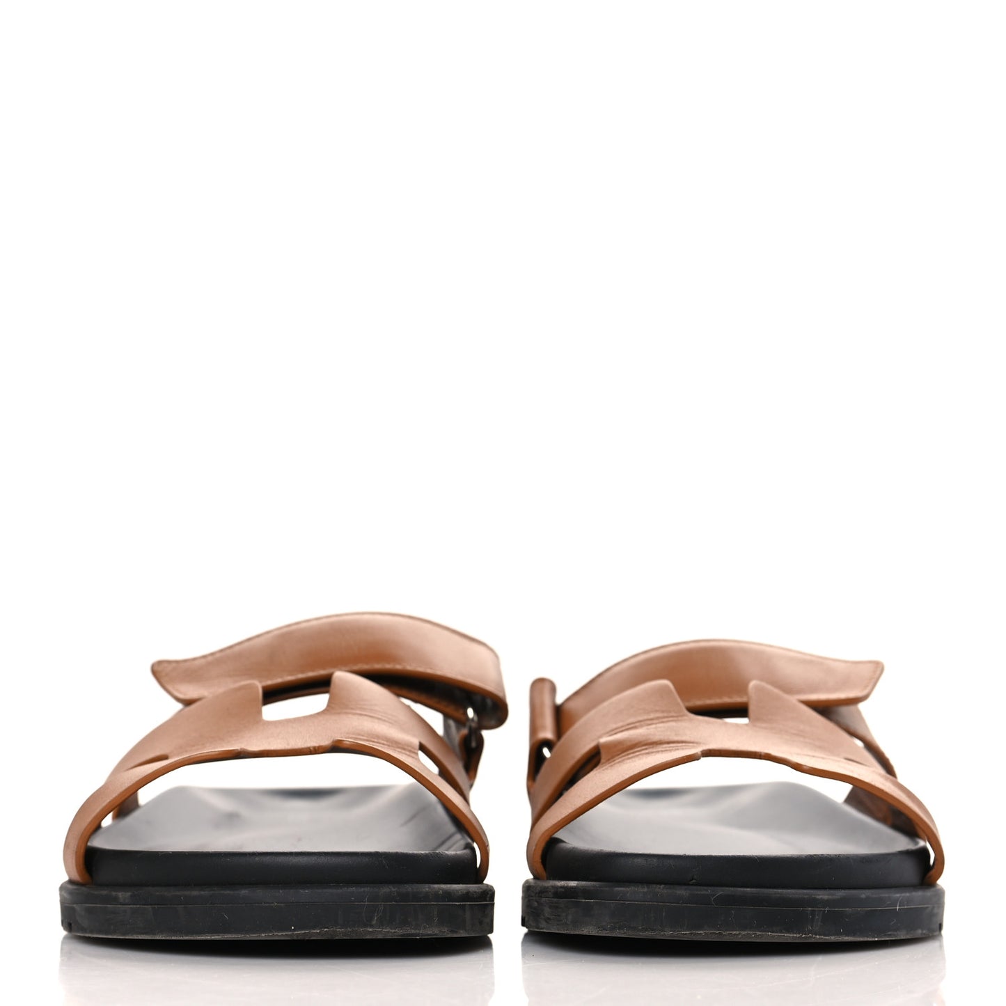 Calfskin Womens Chypre Sandals 36 Natural