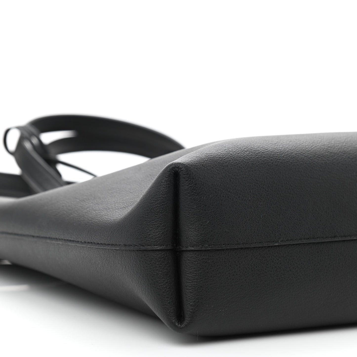 Calfskin Toy Shopping Tote Black