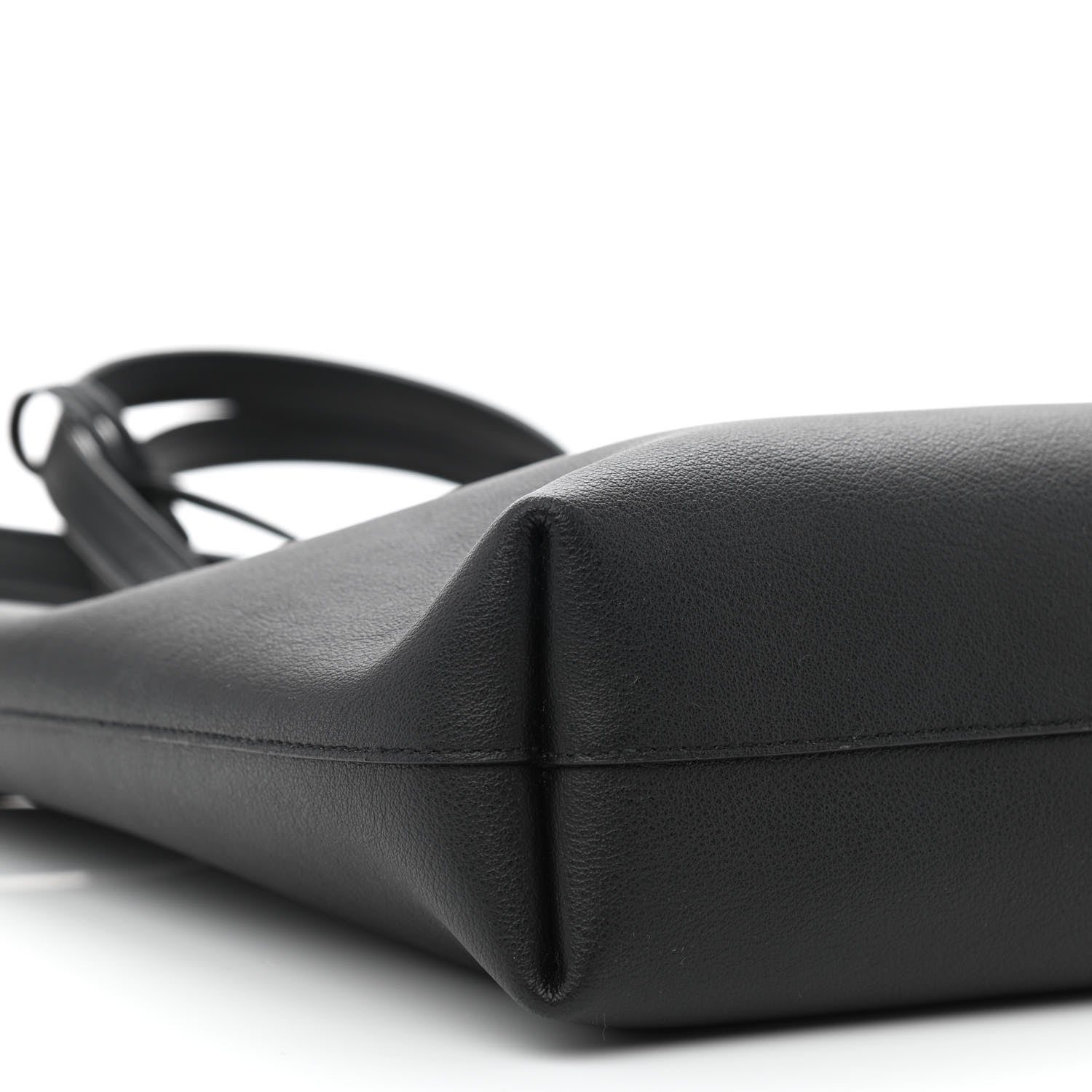 Saint Laurent Calfskin Toy Shopping Tote Black 10 of 11