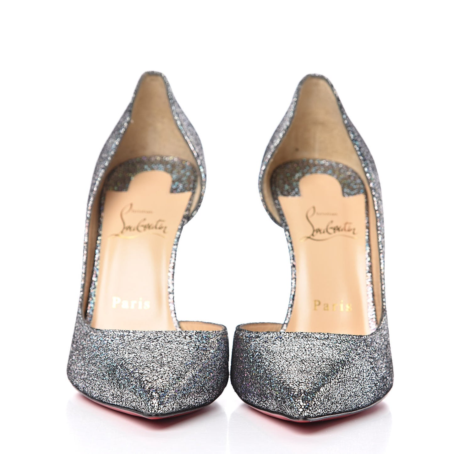 Nappa Mica Iriza 100 Pumps 38 Silver