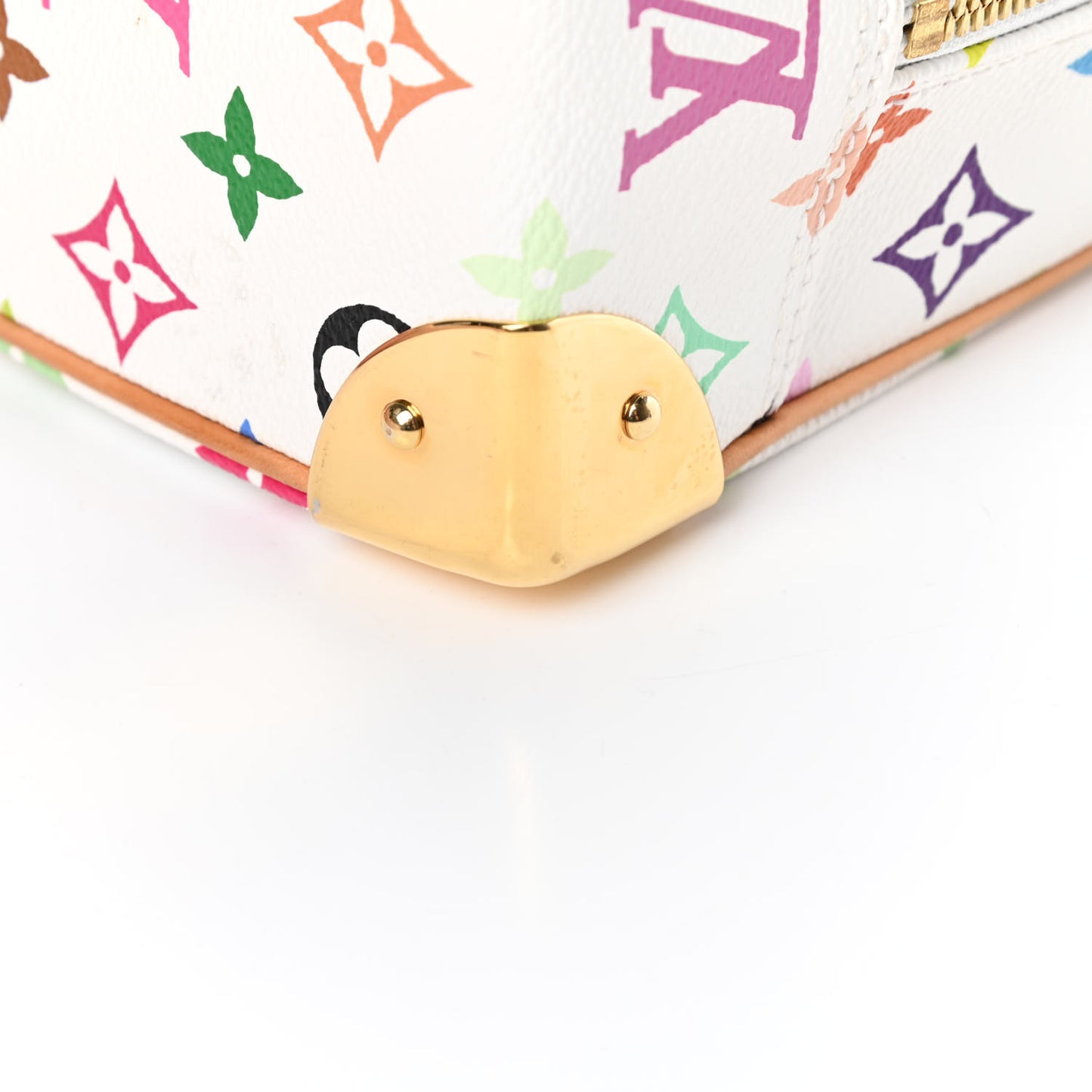 Monogram Multicolor Trouville White