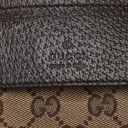 Gucci Monogram Web Belt Bag Dark Brown 5 of 8