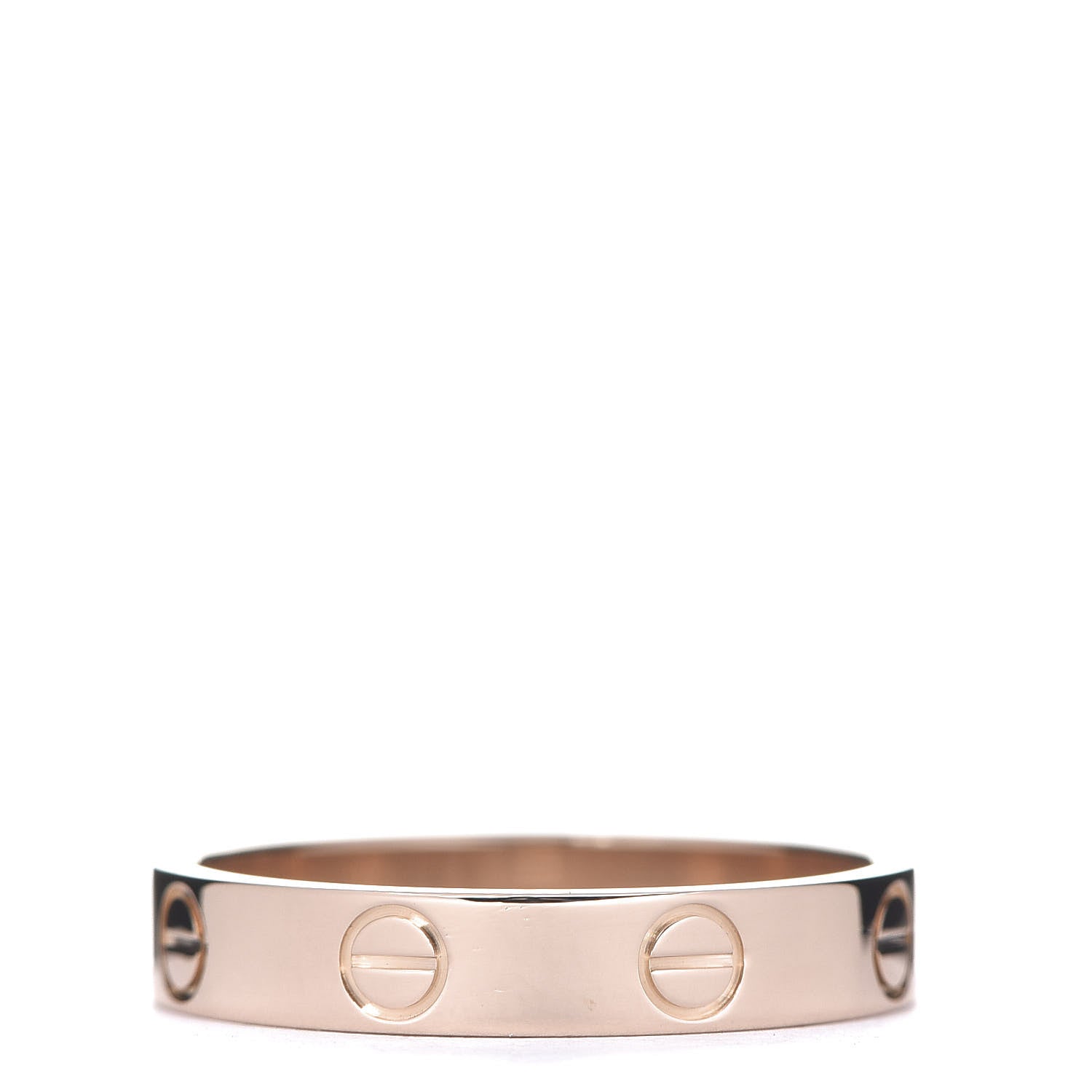 Cartier 18K Pink Gold 3.5mm LOVE Wedding Band Ring 54 6.75 2 of 3