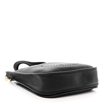 Hermes Taurillon Clemence Evelyne III PM Black 4 of 10