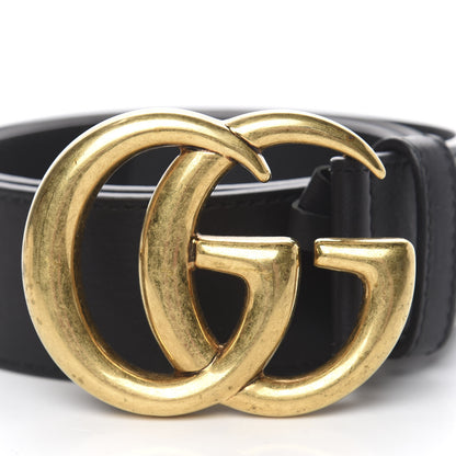 Gucci Calfskin Double G 40mm Belt 70 28 Black 6 of 6