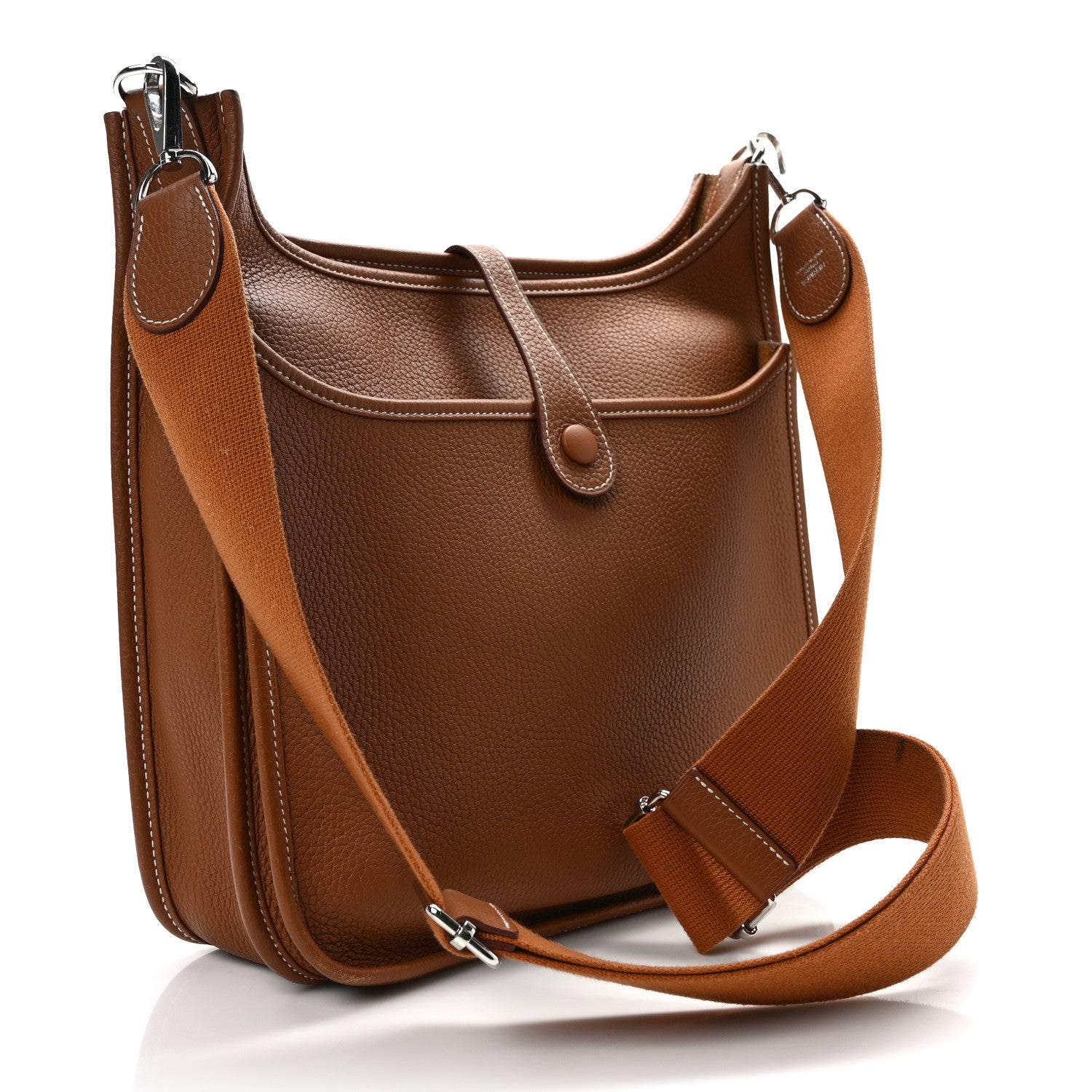 Hermes Taurillon Clemence Evelyne III PM Gold 3 of 10