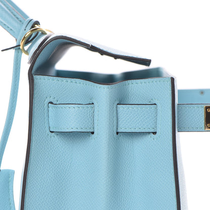 Hermes Epsom Kelly Sellier 28 Bleu Atoll 22 of 34