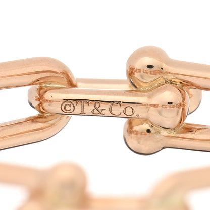 Tiffany 18K Rose Gold Hardwear Micro Link Ring 51 5.75 4 of 4
