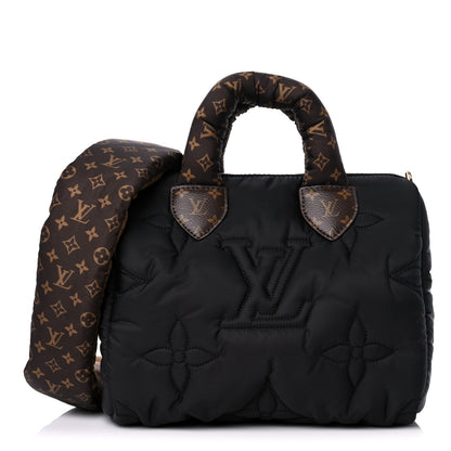 Louis Vuitton Econyl Mini Monogram Pillow Speedy Bandouliere 25 Black 1 of 9