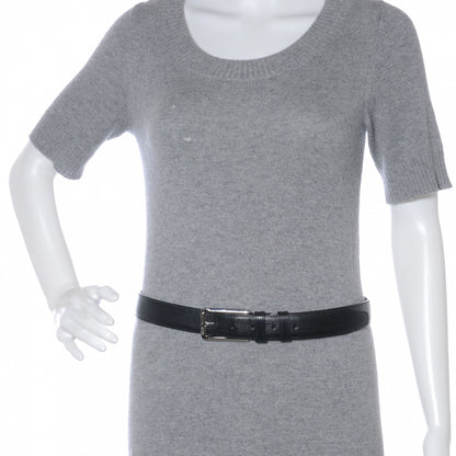Louis Vuitton Epi Ceinture Force Belt 85 34 Black 2 of 7