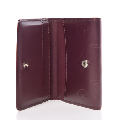 Louis Vuitton Mat Monogram Ludlow Wallet Violet 5 of 6