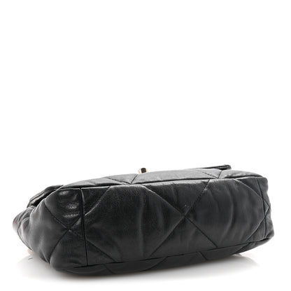 Chanel Goatskin Quilted Medium Chanel 19 Flap Black 4 of 10