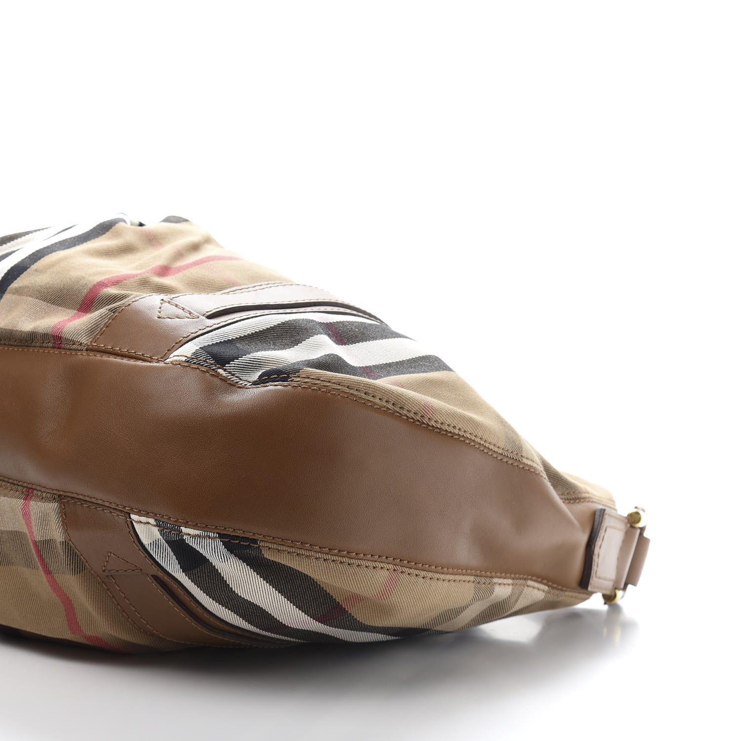 Burberry House Check Hobo Brown 8 of 9