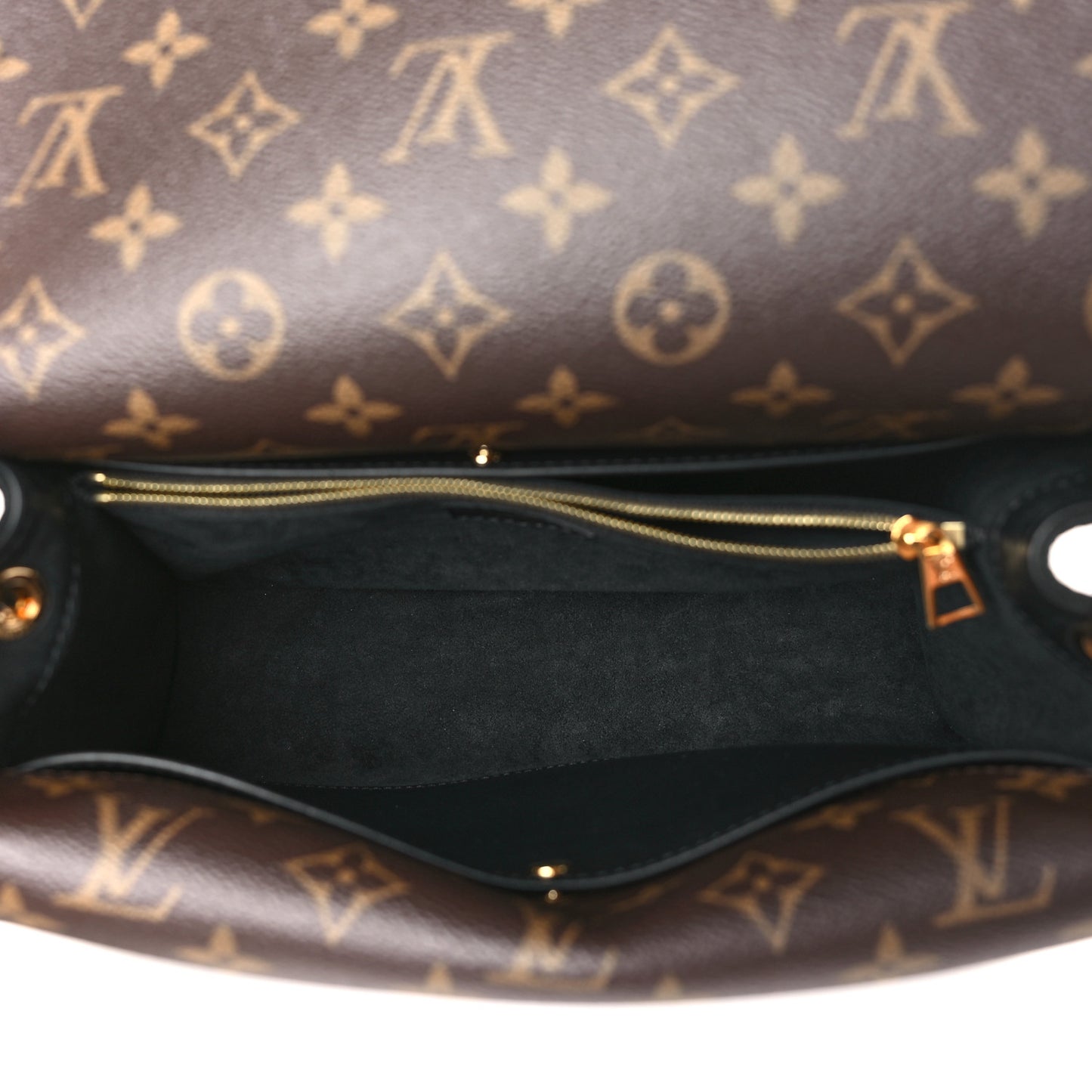 Monogram Double V Black