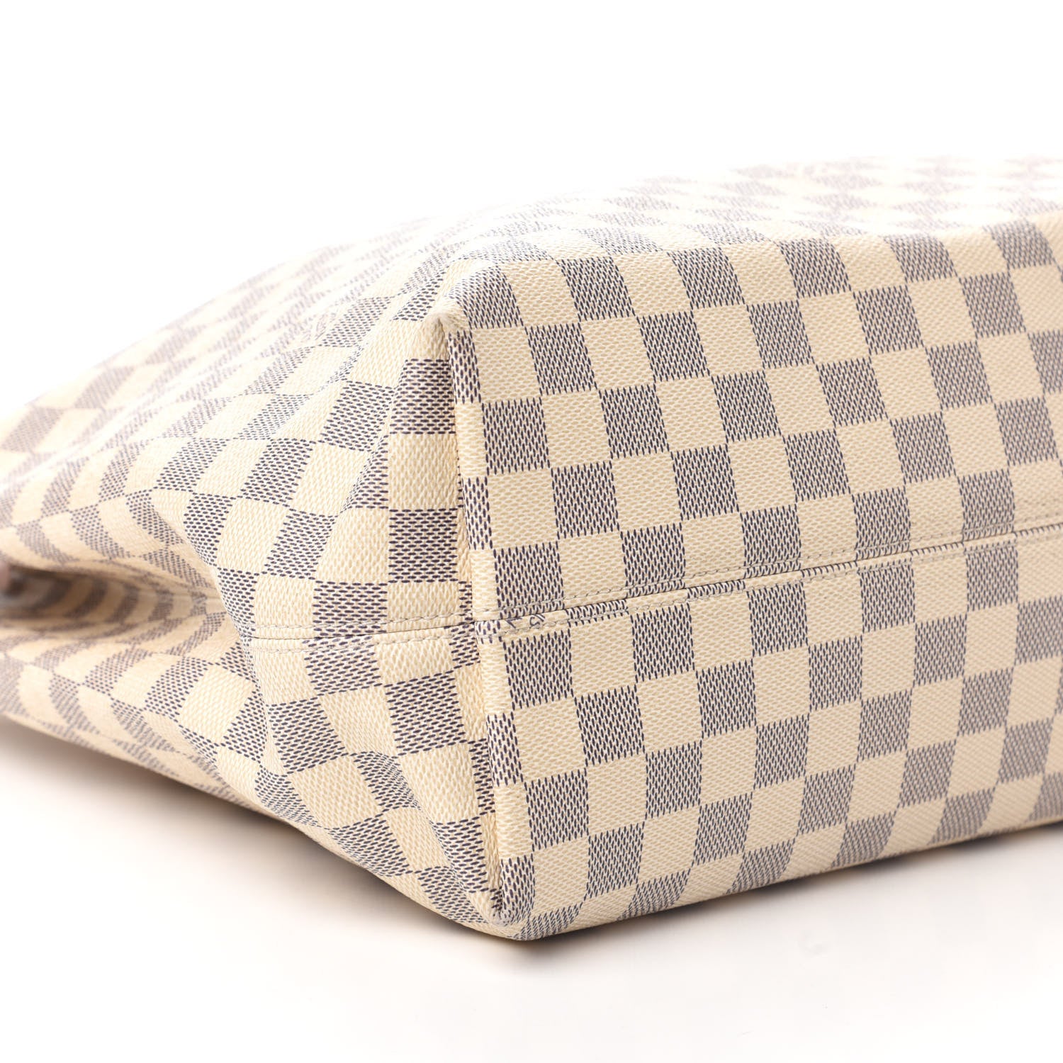 Louis Vuitton Damier Azur Graceful MM Rose Ballerine 6 of 10