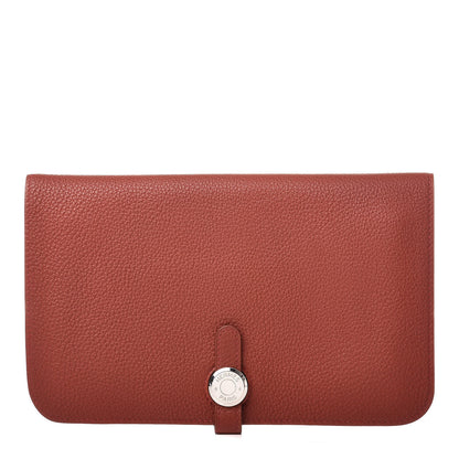 Hermes Togo Dogon Duo Wallet Brique 1 of 11