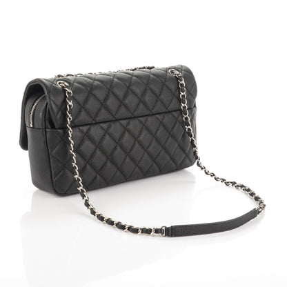 Chanel Caviar Quilted Jumbo Easy Flap Black 3 of 7