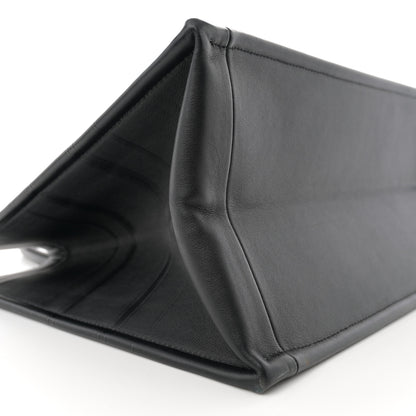 Christian Dior Calfskin Embossed Medium Book Tote Black 9 of 11