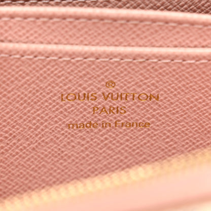 Louis Vuitton Damier Azur Zippy Coin Purse Rose Ballerine 6 of 7
