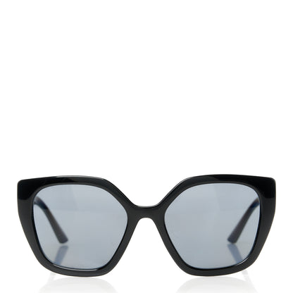Prada Cat Eye Sunglasses SPR 24X Black 2 of 8