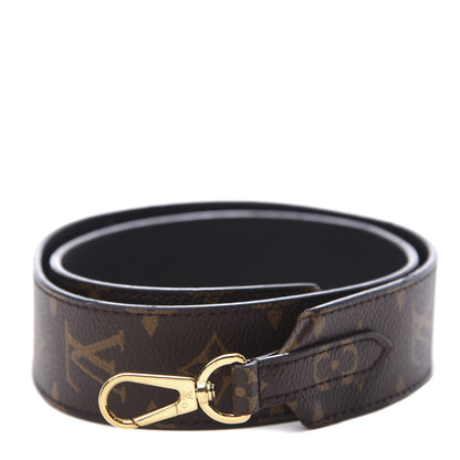 Louis Vuitton Monogram Bandouliere Shoulder Strap Black 1 of 4
