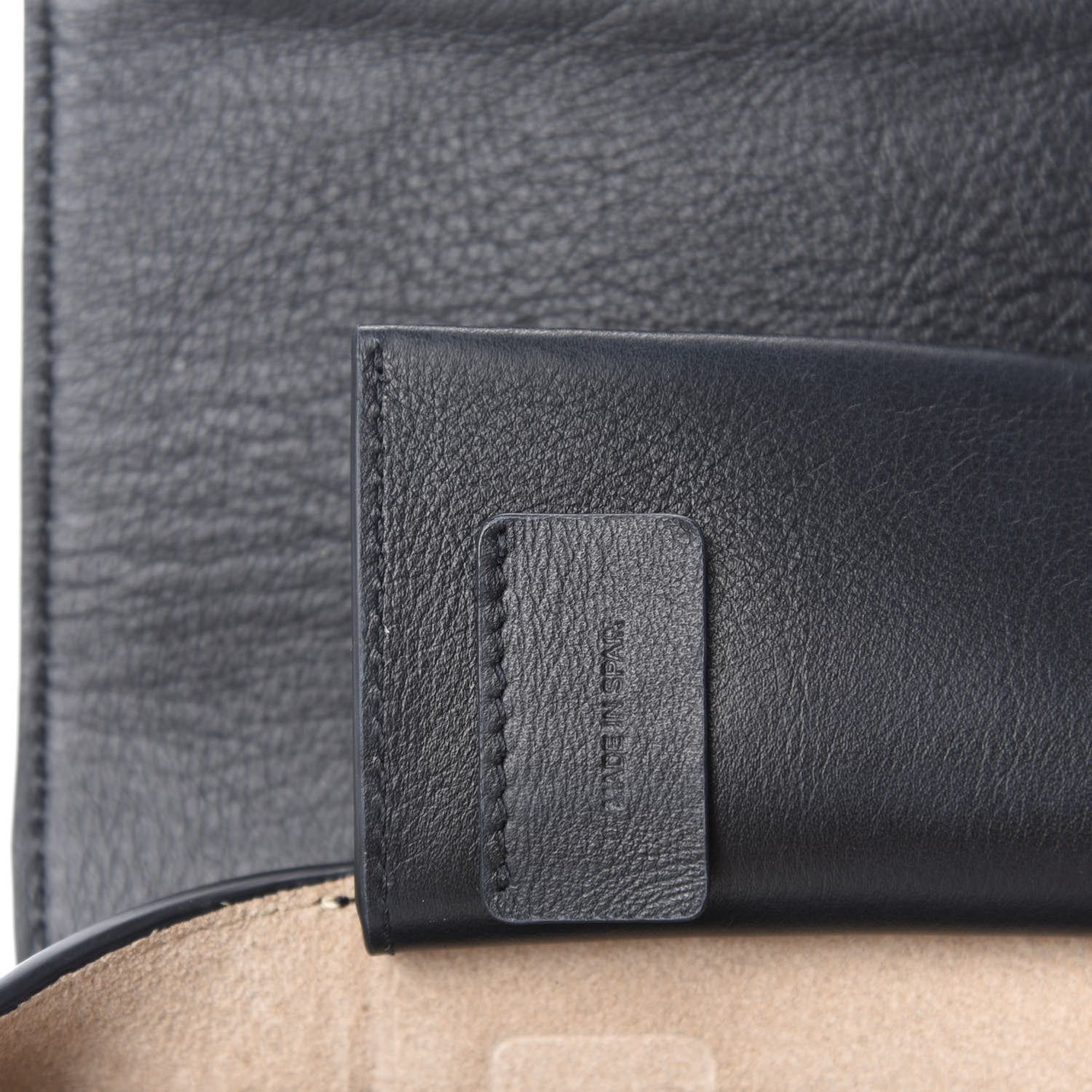 Chloe Smooth Calfskin Drew Bijou Clutch Black 9 of 10