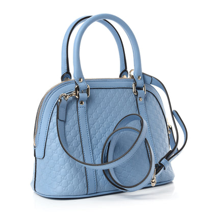 Gucci Microguccissima Mini Dome Bag Mineral Blue 3 of 10