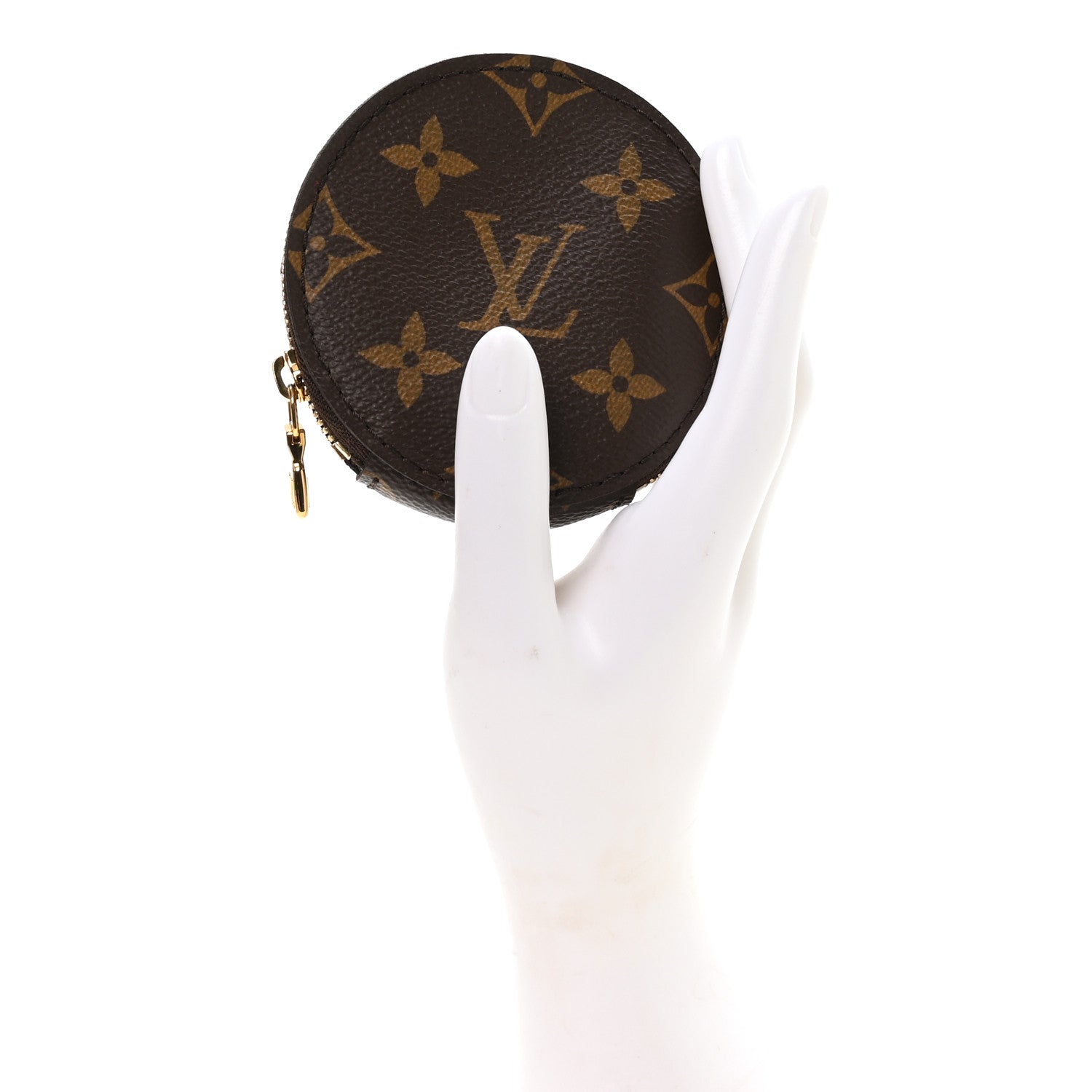 Louis Vuitton Monogram Multi Pochette Accessories Round Coin Purse 2 of 7