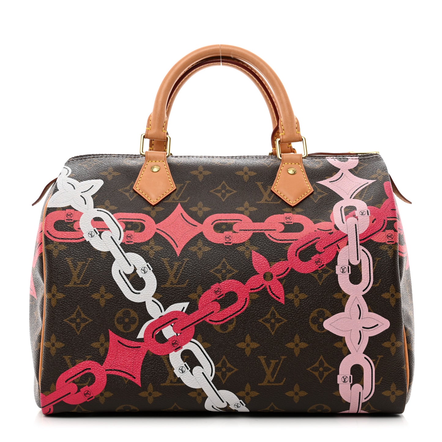 Monogram Bay Speedy 30 Rose Ballerine Poppy