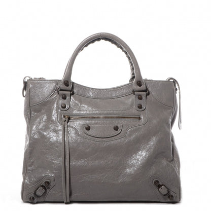 Balenciaga Agneau Classic Hardware Velo Gris Pyrite 1 of 10