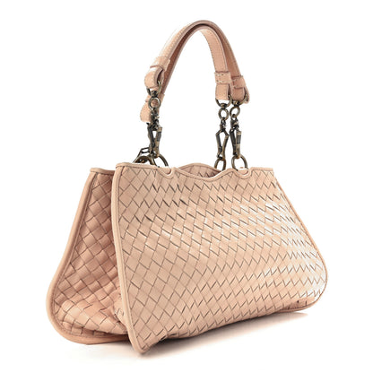 Bottega Veneta Nappa Intrecciato Small Shoulder Bag Flamingo 2 of 11