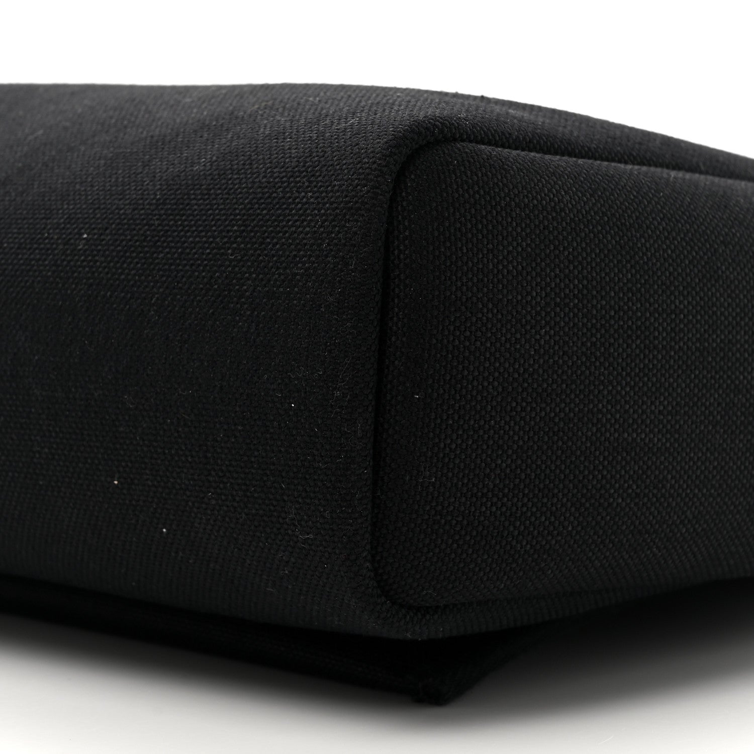 Hermes Military Toile Vache Hunter Herbag Messenger 39 Black 10 of 12