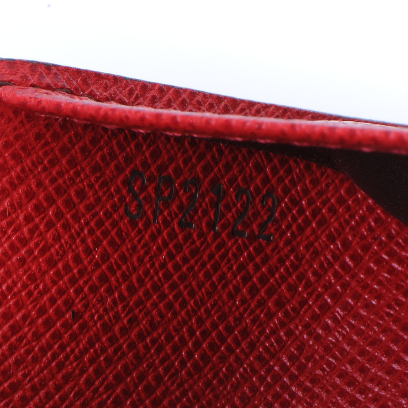 Monogram Josephine Wallet Red
