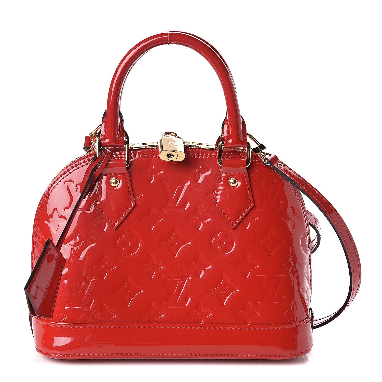 Louis Vuitton Vernis Alma BB Cherry 1 of 9