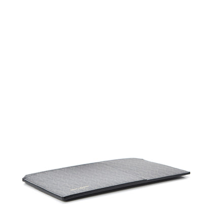 Saint Laurent Classic Toile Monogram Fragments Pouch Black Lino 4 of 8