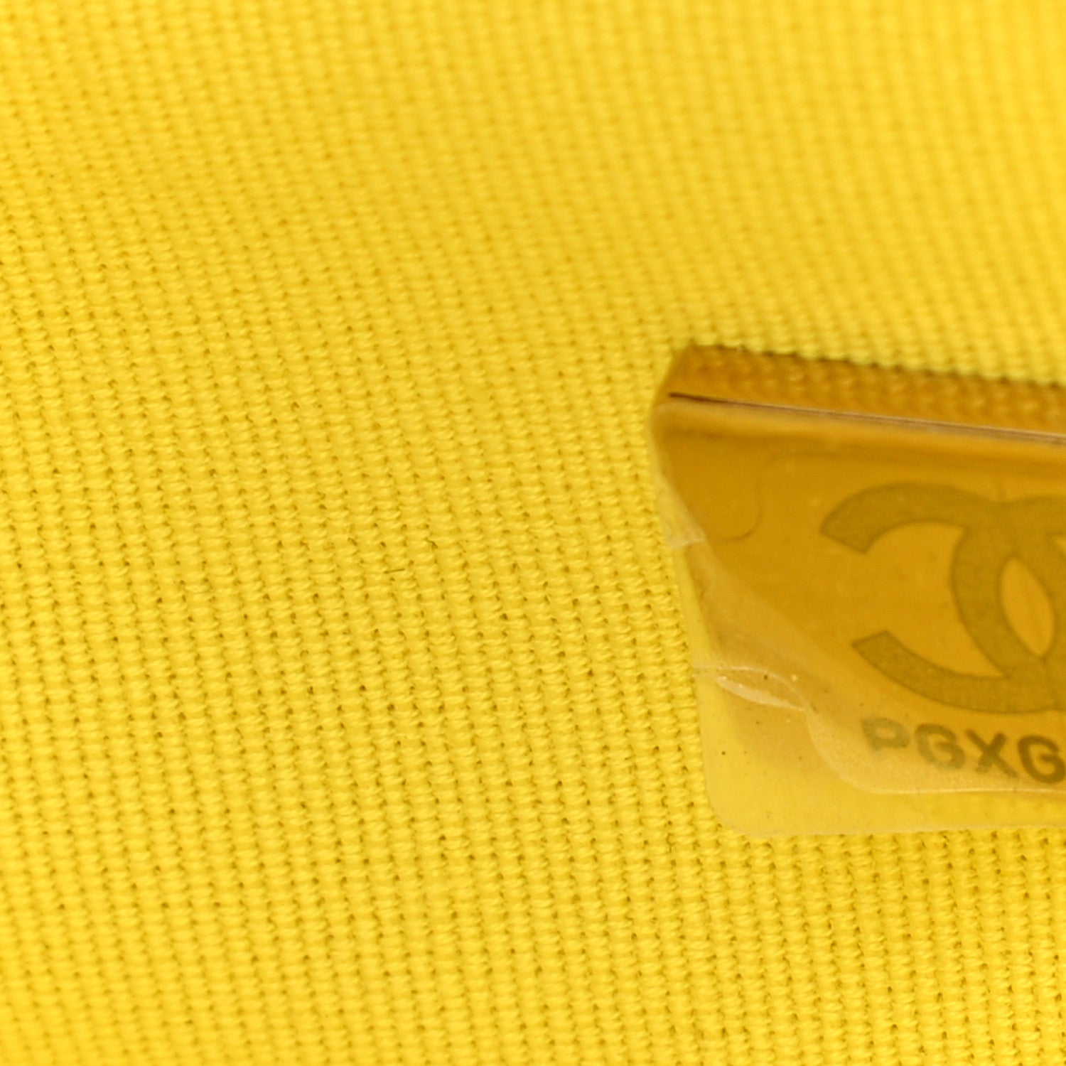 Chanel Calfskin Quilted Small Vanity Case With Chain Yellow 7 of 10