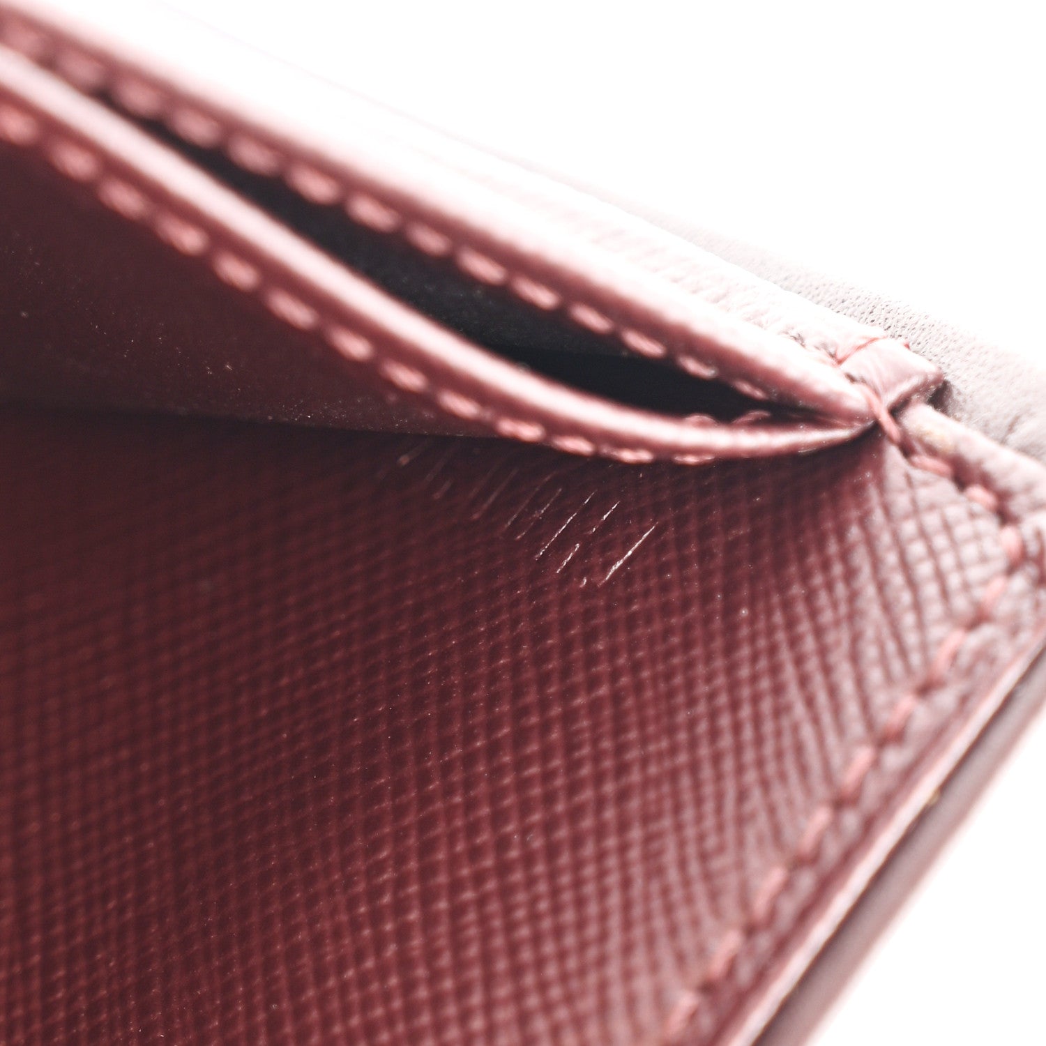 Louis Vuitton Mini Monogram Lin Compact Wallet Cherry 7 of 7