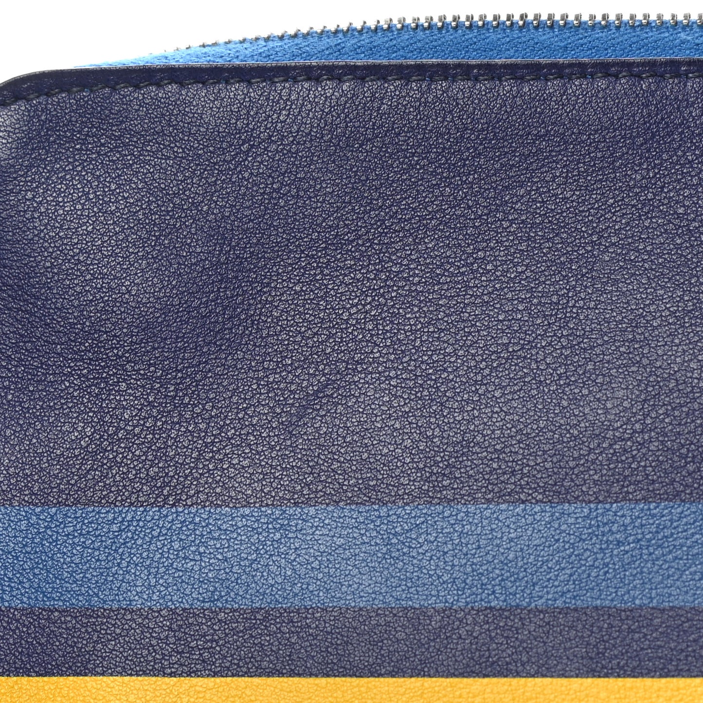 Swift Couverture Nouvelle Carre Pocket Pouch Gold Bleu Encre