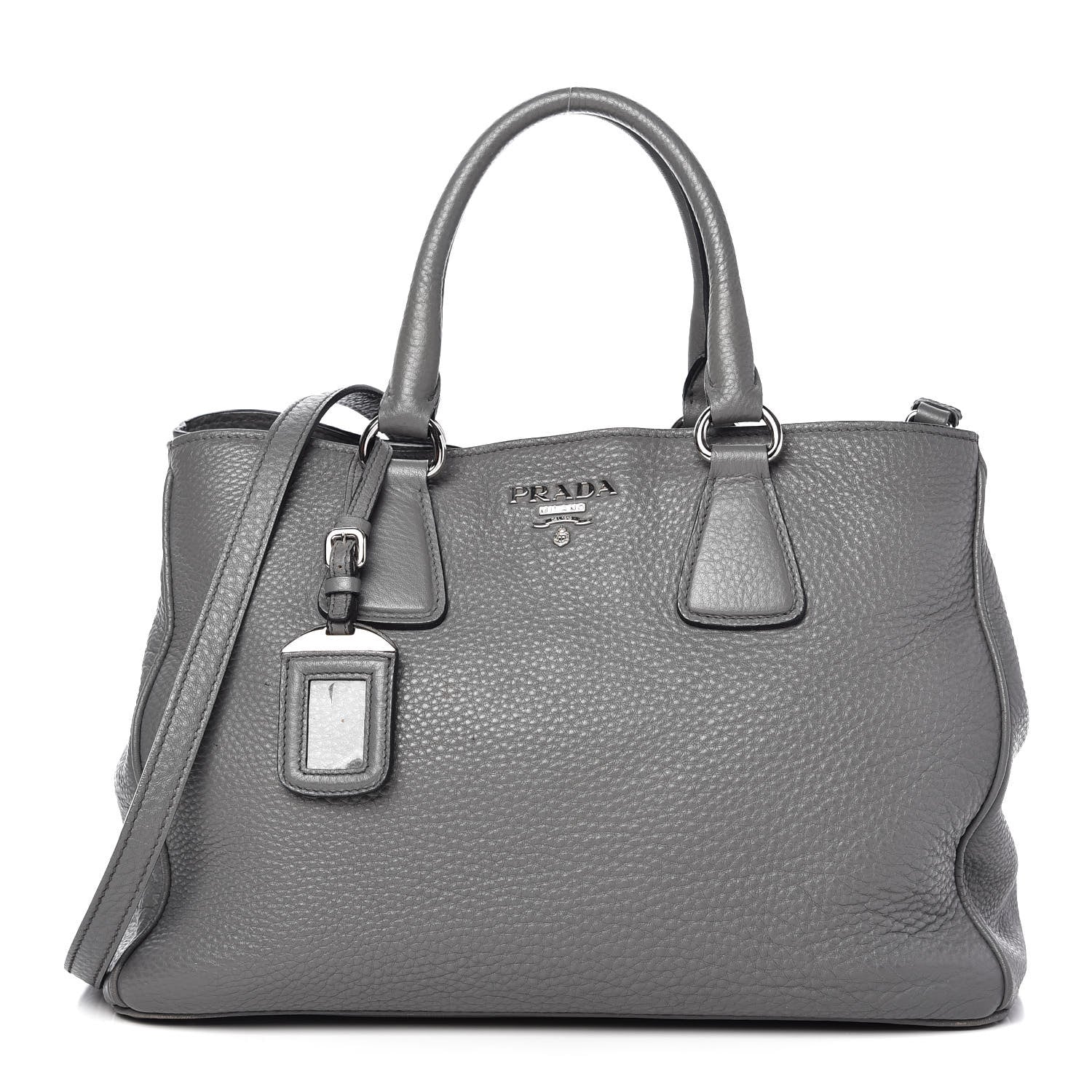 Prada Vitello Daino Tote Marmo 1 of 11