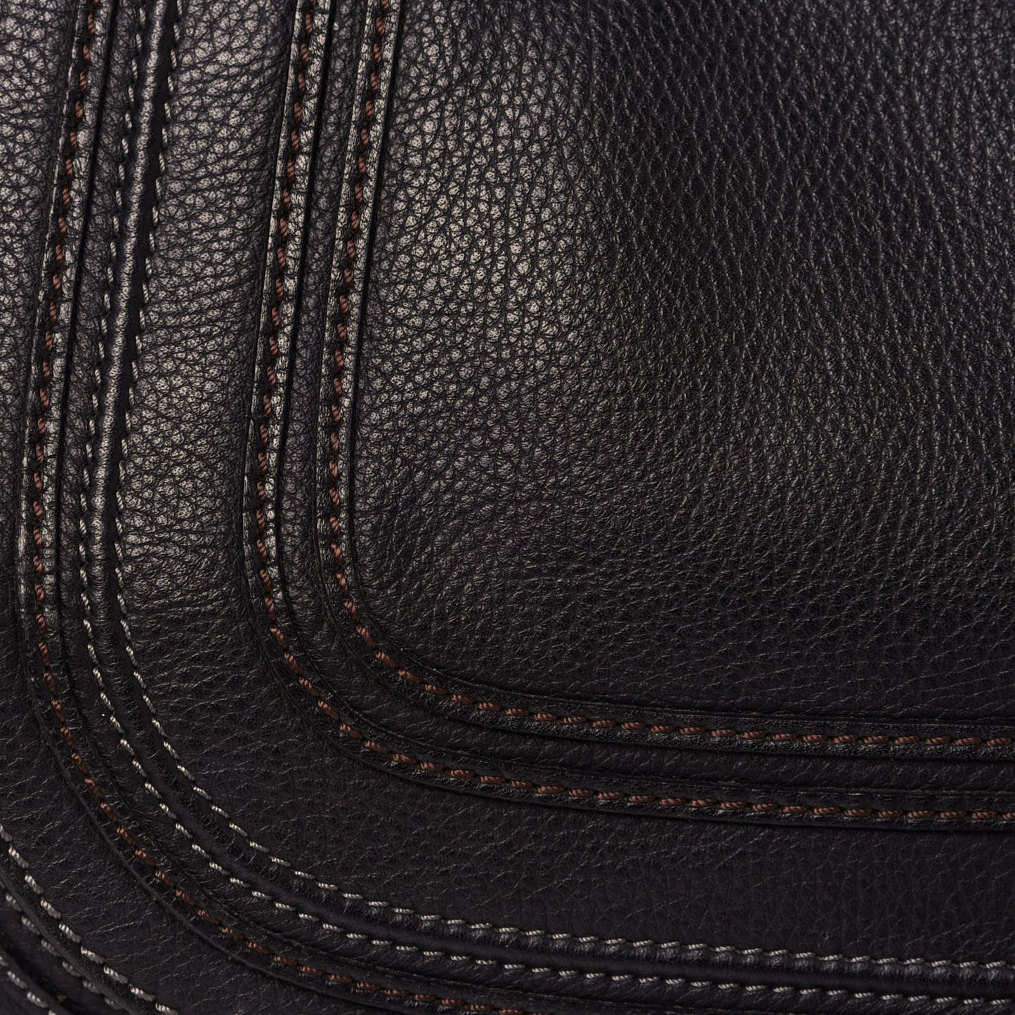 Calfskin Medium Marcie Satchel Black